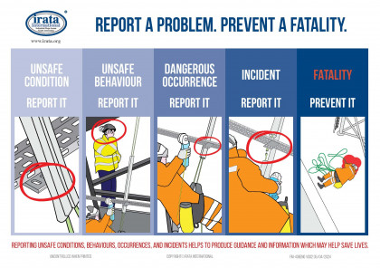 Poster about preventing a fatality